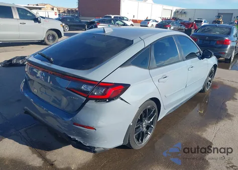 2022 Honda Civic Sport z USA, uszkodzony, nr VIN 19XFL2H89NE019555